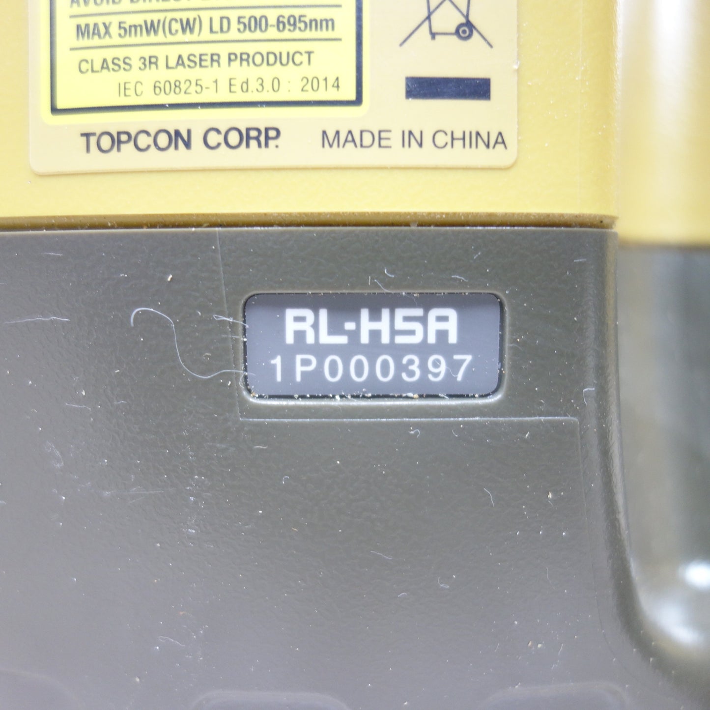 [送料無料] ◆トプコン ローテーティング レーザー RL-H5A スタンダード 受光器 付き LS-80L 乾電池 仕様 作業 屋内 屋外 工事 土木 建設 TOPCON◆
