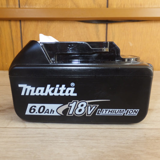 [送料無料] 美品★マキタ makita バッテリ BL1860B　DC18V 6.0Ah 108Wh Li-ion20★