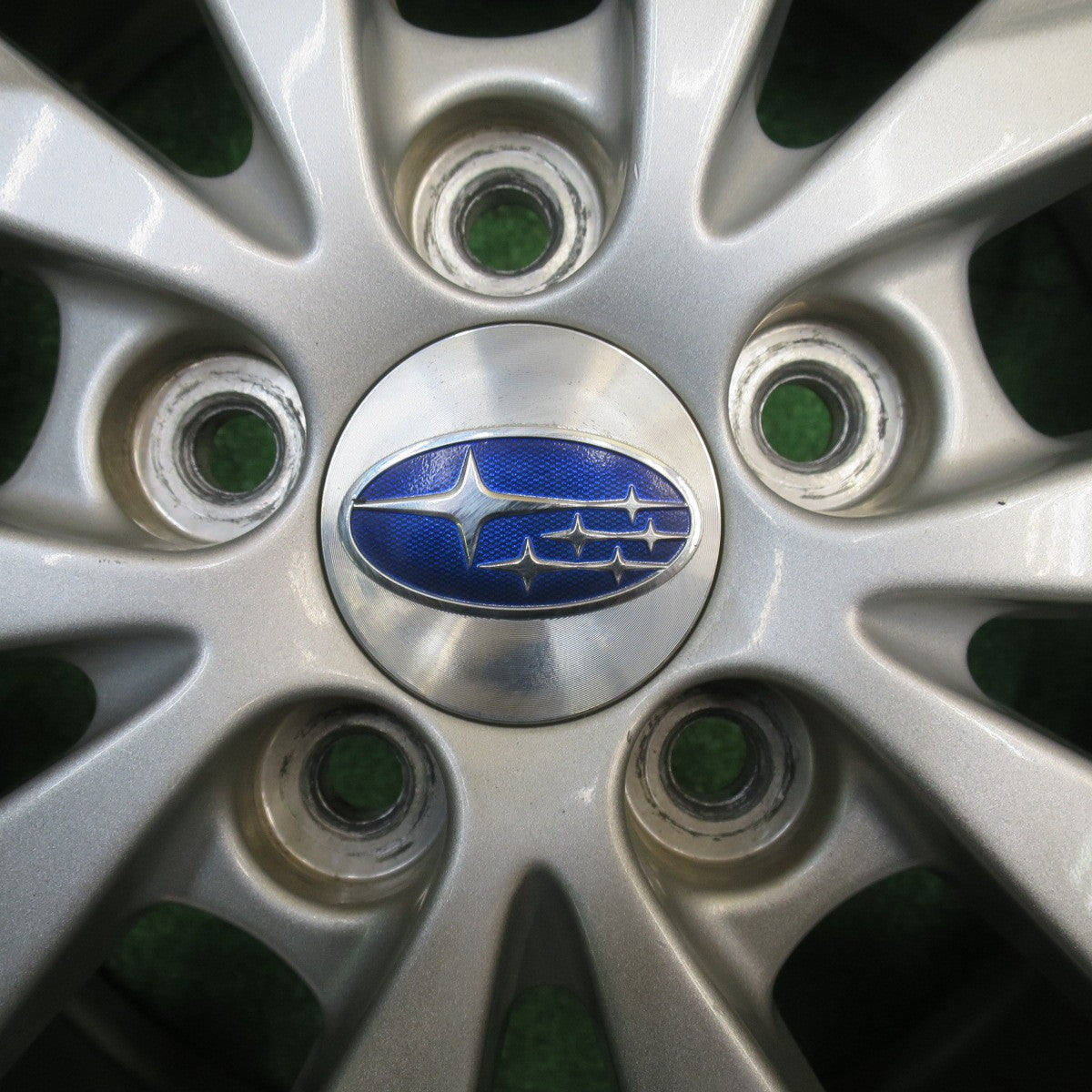 バリ溝！24年！9.5分★スバル インプレッサ 純正 195/65R15 ダンロップ エナセーブ EC204 15インチ PCD100/5H★5110309NJノ