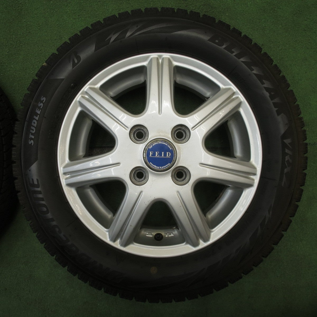 4本価格！22年◎スタッドレス 155/65R13 ブリヂストン ブリザック VRX2 FEID フェイド 13インチ PCD100/4H◎6072906NJス