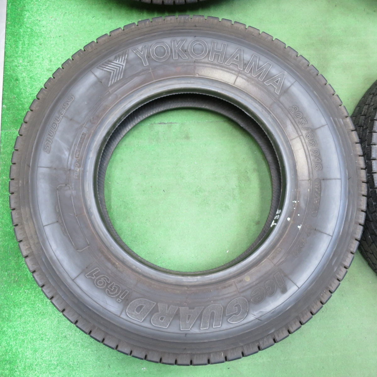 6本価格！22年★トラック タイヤ 205/85R16 117/115L 12PR スタッドレス ヨコハマ アイスガード iG91 16インチ★5061508イスタ