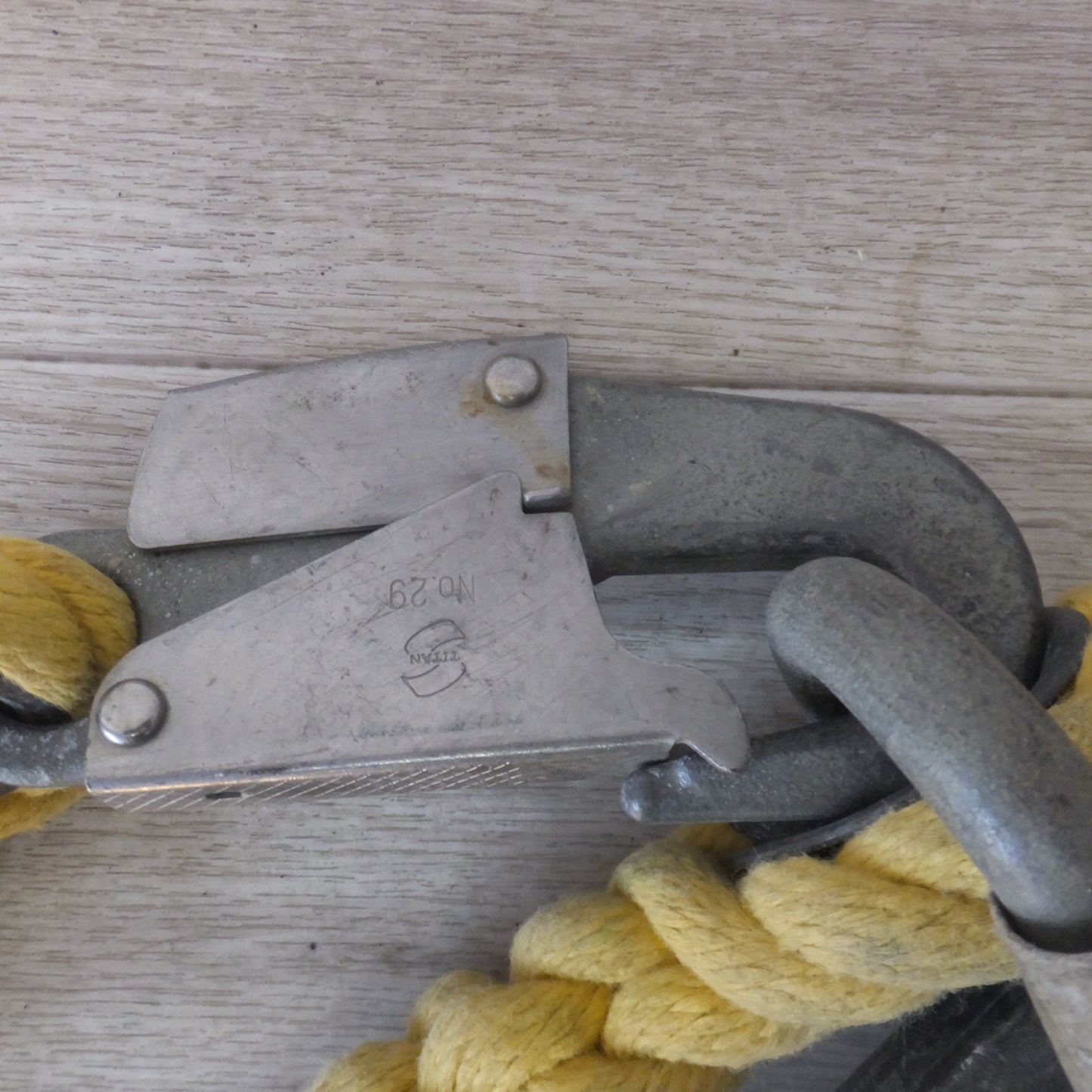 [送料無料] ★キョーワ KYOWA キョーワ式 安全ブロック SAFETY BLOCK ワイヤロープタイプ LB-12 12m　最大使用質量 85kg(4)★