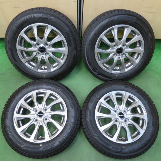[送料無料] バリ溝！22年！キレイ！ほぼ10分★スタッドレス 165/70R14 ヨコハマ アイスガード iG60 BALMINUM バルミナ 14インチ PCD100/4H★5012804イス