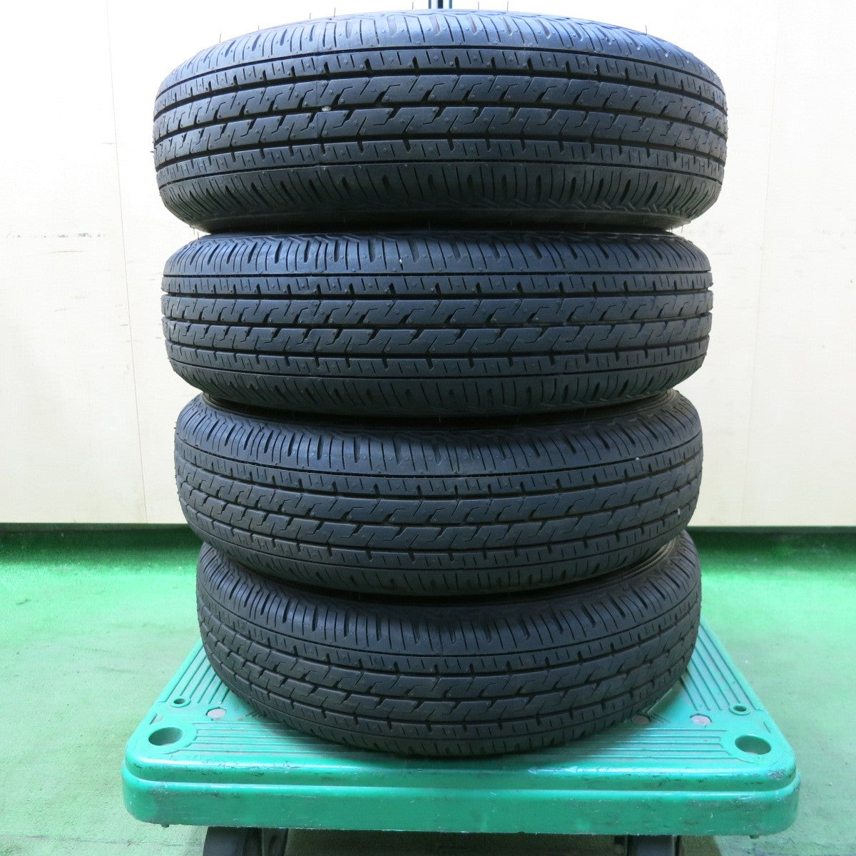 新車外し！24年★ダイハツ アトレー 純正 スチール 145/80R12 80/78N ブリヂストン エコピア R710A 12インチ PCD100/4H★5082304SKノ