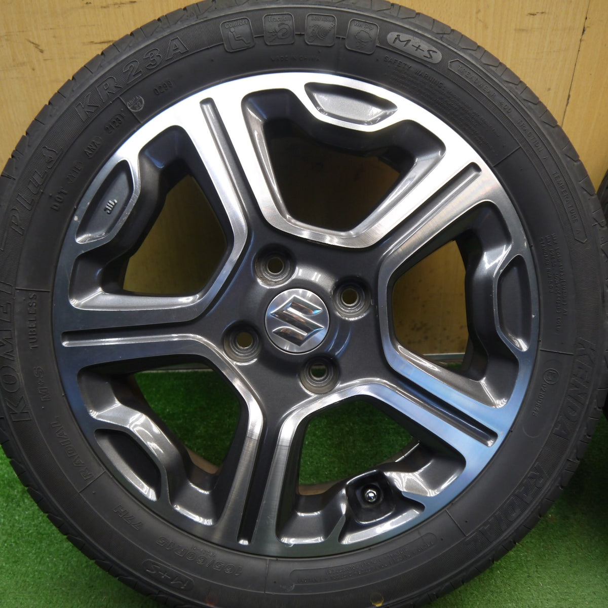 4本価格！23年◎スズキ MR31S MR41S ハスラー 純正 165/60R15 ケンダ KOMET Plus KR23A 15インチ PCD100/4H◎6090403Hノ