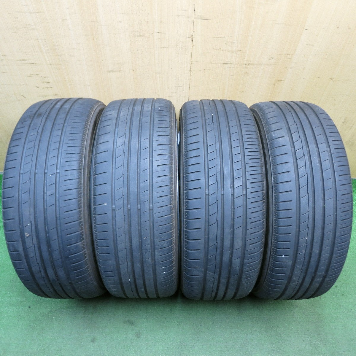 バリ溝！8.5分◎RAYS VOLK RACING CE28NF MONOBLOCK 鍛造 215/40R18 ヨコハマ BluEarth-A AE50 レイズ モノブロック 18インチ PCD100/5H◎6080403AKノ