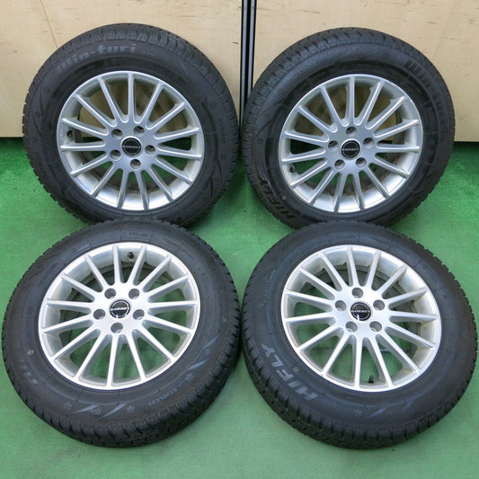 バリ溝！9.5分★ワーゲン 等 BORBET 215/60R16 スタッドレス ハイフライ Win-turi 212 ボルベット PCD112/5H★4092608SYス