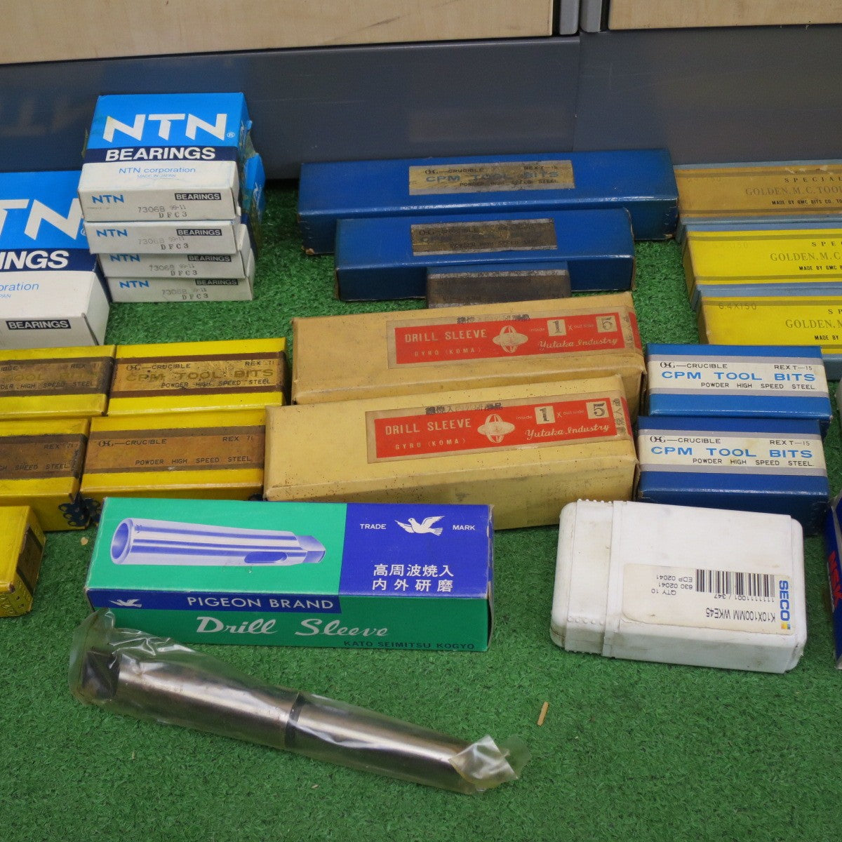未使用！大量まとめ売り◆NTN OSG KOYO NSK Yutaka 等 ベアリング ドリルスリーブ ビット 等 工具 道具◆