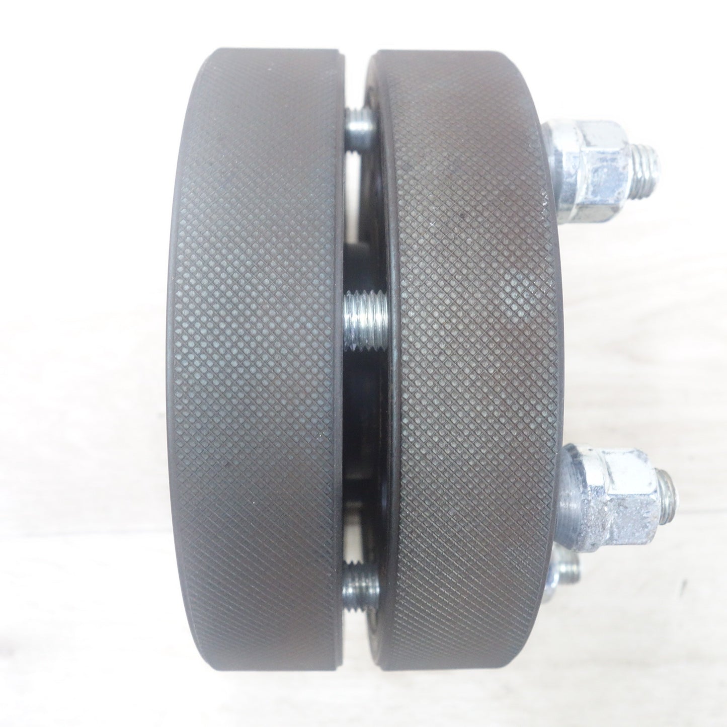 [送料無料] 2枚セット◆HELIX AUTO ワイド トレッド スペーサー PCD114.3/5H CB60.1-30mm P1.5 Φ60 ホイール スペーサー マットブラック◆