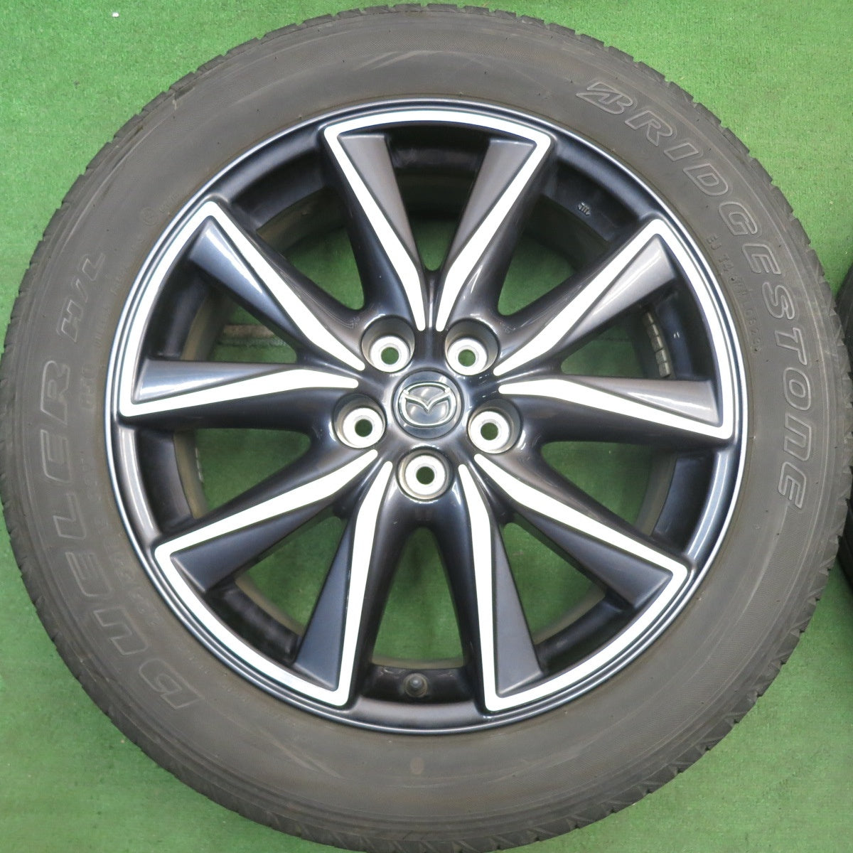 4本価格！23年★マツダ CX-5 純正 225/55R19 ブリヂストン デューラー H/L 850 19インチ CX5 PCD114.3/5H★6050205HAノ