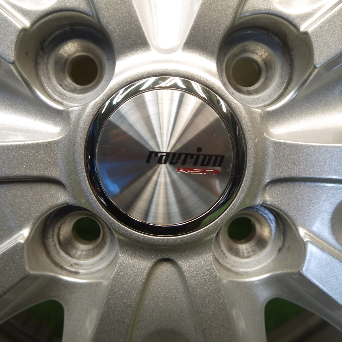 ほぼ未使用！25年！キレイ◎スタッドレス 155/65R14 グッドイヤー アイスナビ8 ravrion RS01 ラブリオン 14インチ PCD100/4H◎6082601Hス