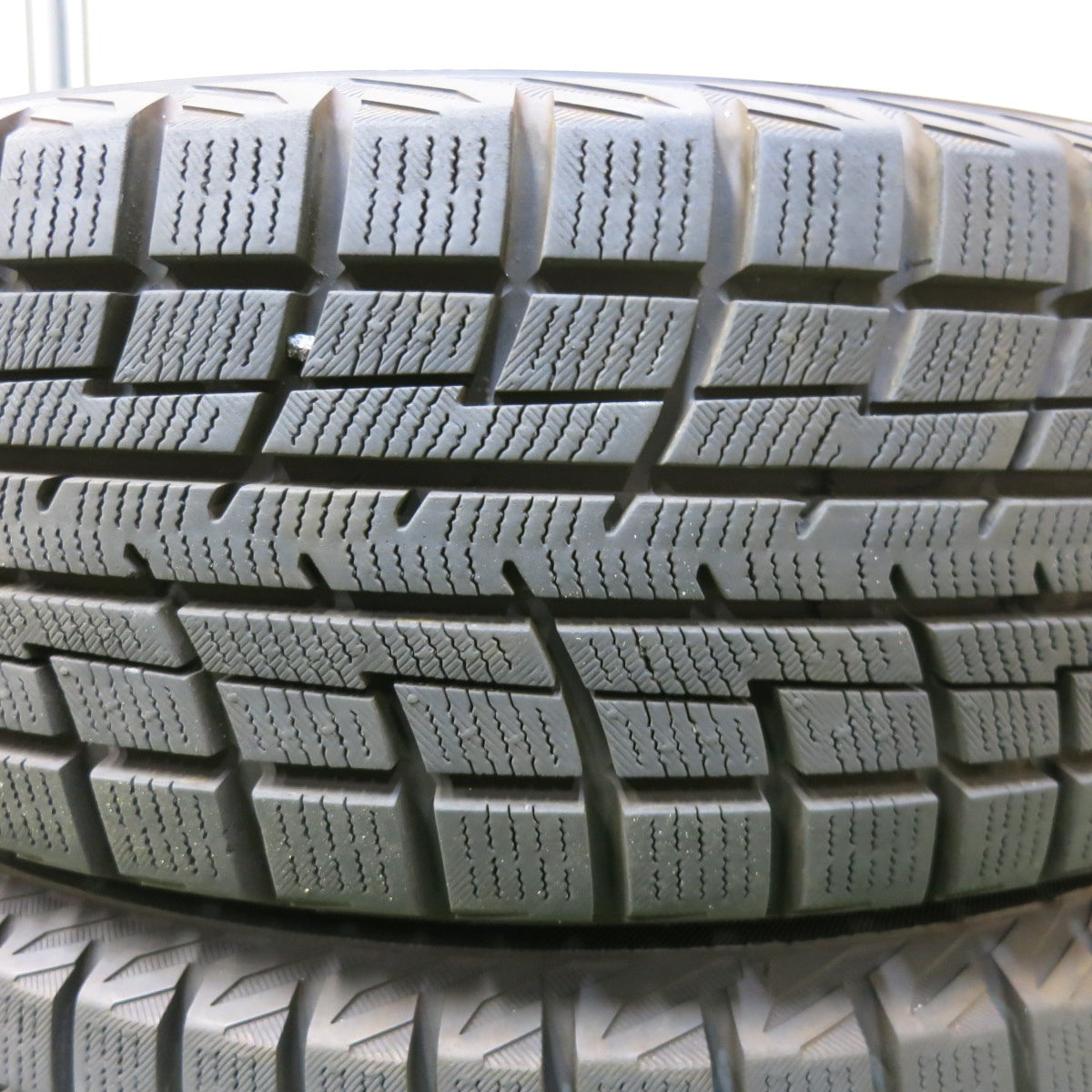 バリ溝！21年！キレイ！9.5分以上★スタッドレス 155/65R14 ヨコハマ アイスガード iG52C ABATIS アバティス 14インチ PCD100/4H★5070417SYス