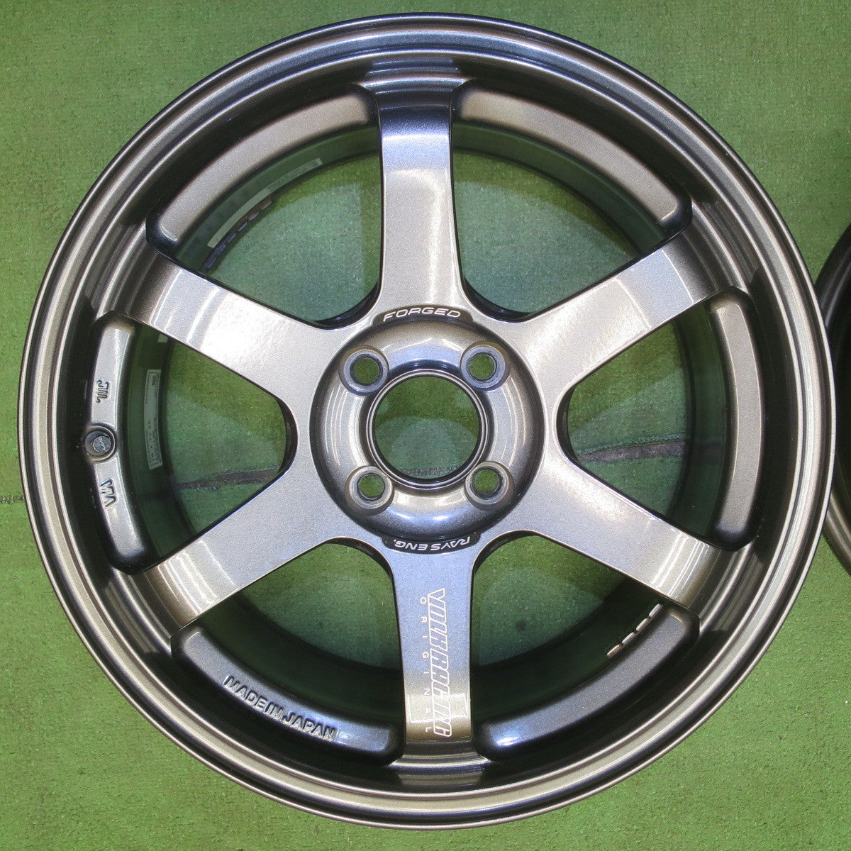 キレイ★RAYS VOLK RACING TE37SONIC 鍛造 16インチ ホイール レイズ ボルクレーシング 16×7J PCD100/4H★6070802NJホ