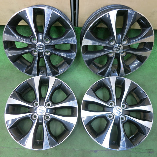 4本価格★スズキ ワゴンR スティングレー 純正 ホイール 15インチ 15×4.5J PCD100/4H★5042509SYホ