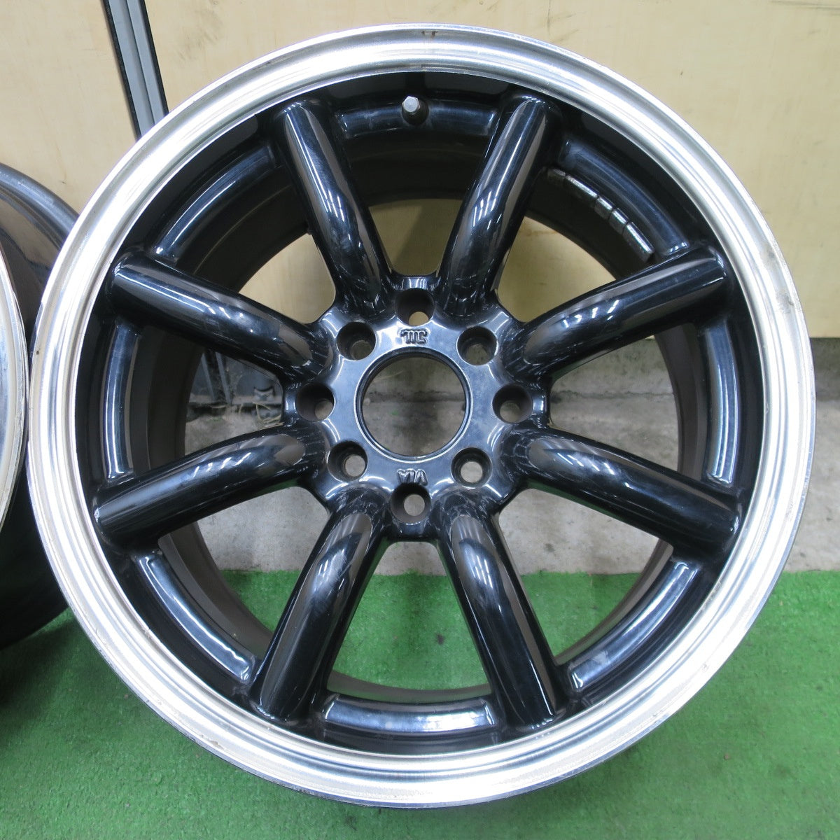 4本価格★社外 アルミ ホイール 15インチ 15×7.0J PCD100 114.3/4H マルチ★6032001NGホ