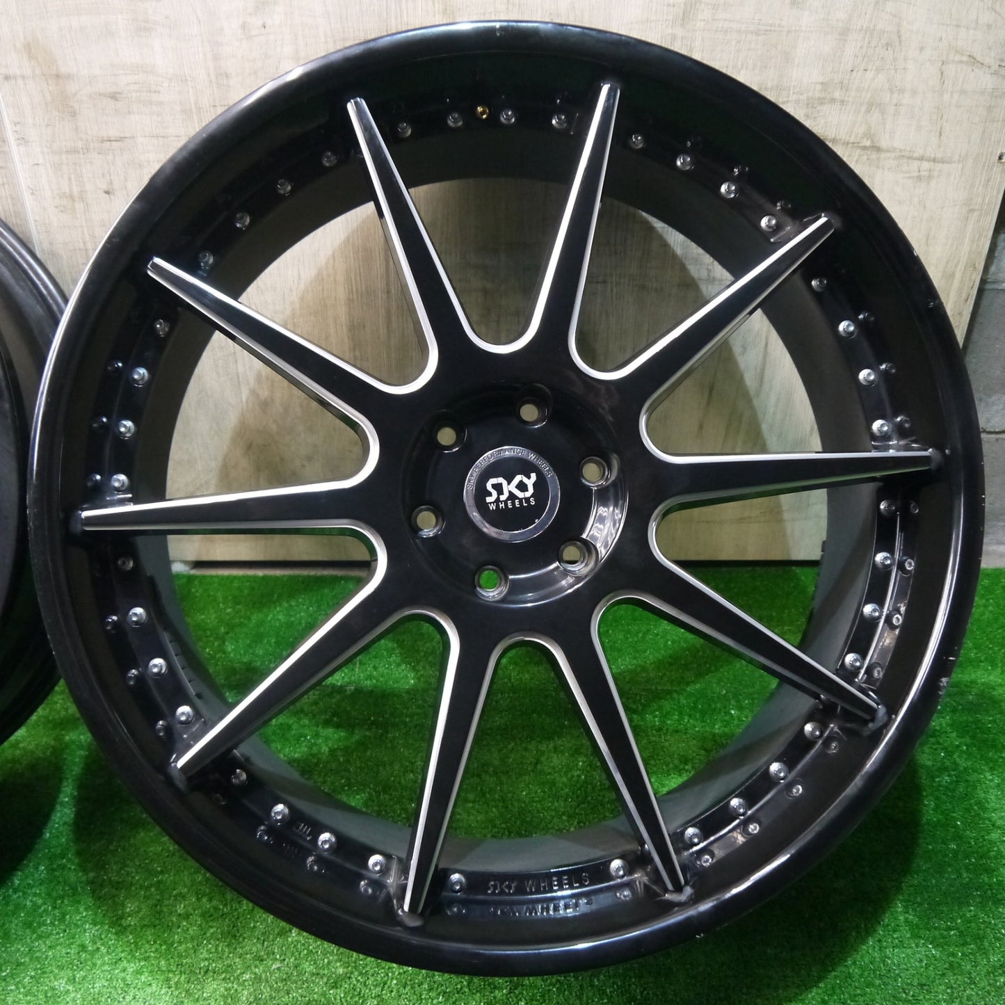 4本価格★SKY FORGED S206 26インチ スカイ フォージド ホイール 26×10J ランクル エスカレード サバーバン 等 PCD139.7/6H★5111103KKホ