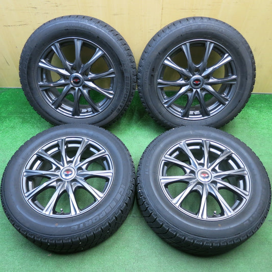 バリ溝！キレイ！8.5分★スタッドレス 205/60R16 アイスエスポルテ TEAD テッド 16インチ PCD114.3/5H★6011102HAス