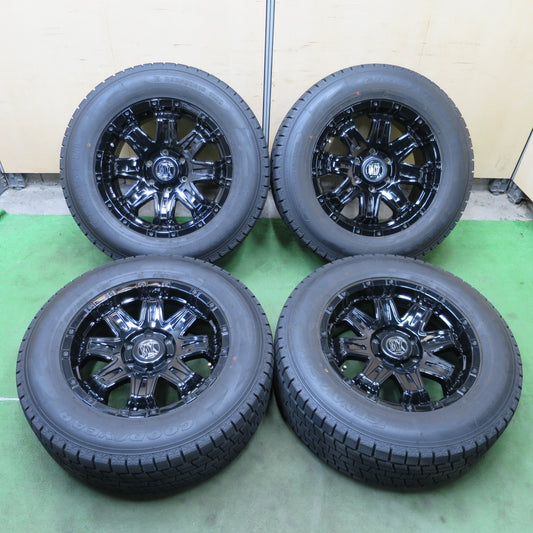 超バリ溝！24年！キレイ！9.5分以上★LOXARNY ROCK KELLY MX-2 632 265/60R18 スタッドレス グッドイヤー アイスナビ SUV ロクサーニ 18インチ PCD139.7/6H★6032403ナス