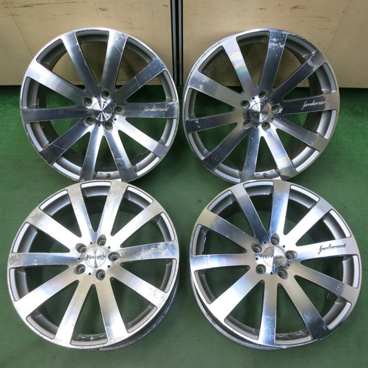 4本価格★VENERDi COSMIC 20インチ ホイール ヴェネルディ コスミック 20×8J PCD114.3/5H★5052810SYホ