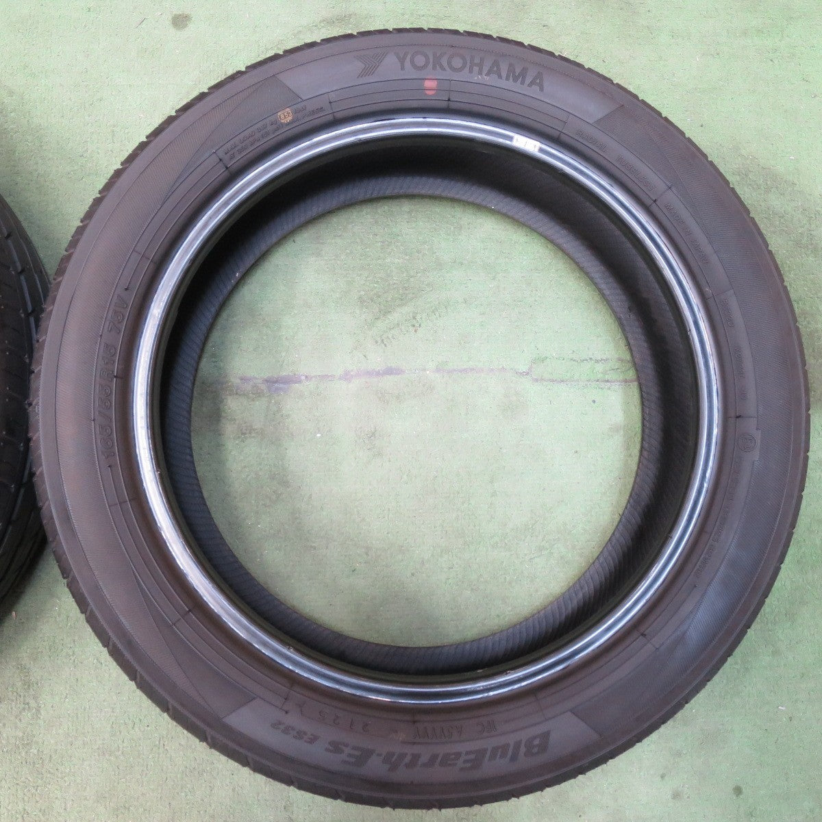 ほぼ新車外し！25年★165/55R15 ヨコハマ BluEarth-ES ES32 ブルーアース タイヤ 15インチ ムーブ キャンバス ウェイク N-BOX 等 軽サイズ★6010712イノタ