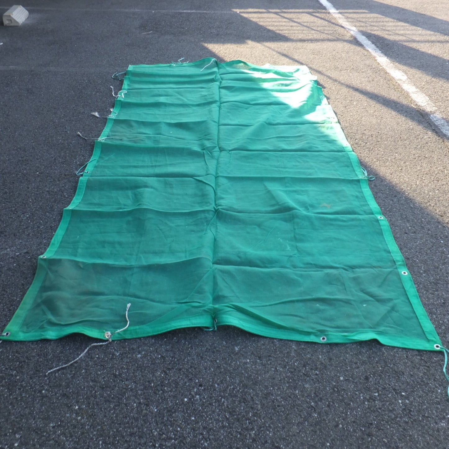 [送料無料] ★日本防炎協会 防炎 メッシュシート 各種 9枚 セット　5m×1.7m 5m×0.8ｍ 3.2×1.7m など★