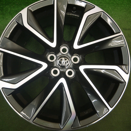[送料無料] 新車外し！1本★トヨタ カローラ スポーツ GZ 純正 ホイール 18インチ 18×8J PCD100/5H★5022104Hホ