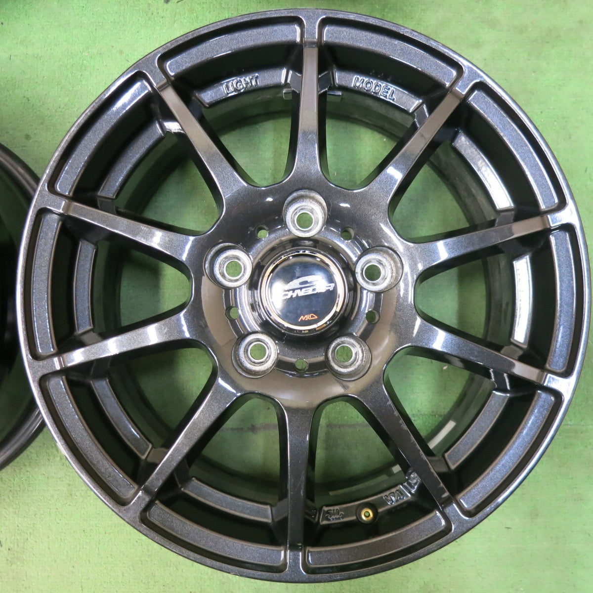 4本価格★SCHNEIDER MiD シュナイダー マルカ 15インチ 15×6J PCD114.3/5H★5042306SYホ