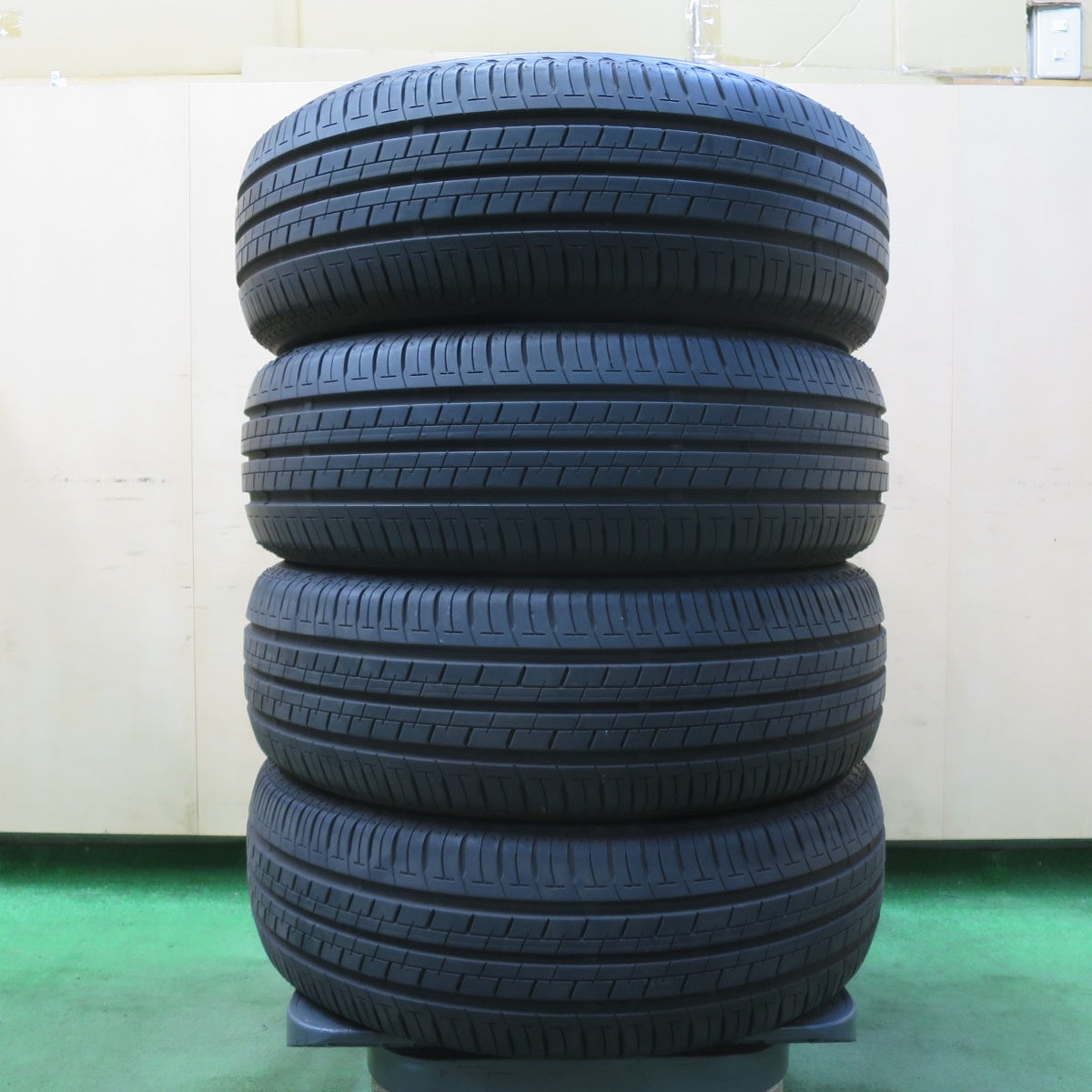 バリ溝！24年！ほぼ新車外し★185/55R16 ブリヂストン エコピア EP150 タイヤ 16インチ フィット スイフト インサイト グレイス シャトル 等★5080806イノタ