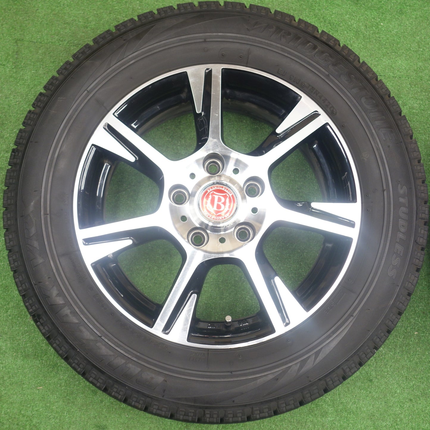 バリ溝！8.5分★スタッドレス 195/65R15 ブリヂストン ブリザック VRX BRANDLE-LINE ブランドルライン 15インチ PCD114.3/5H★6020901KTス
