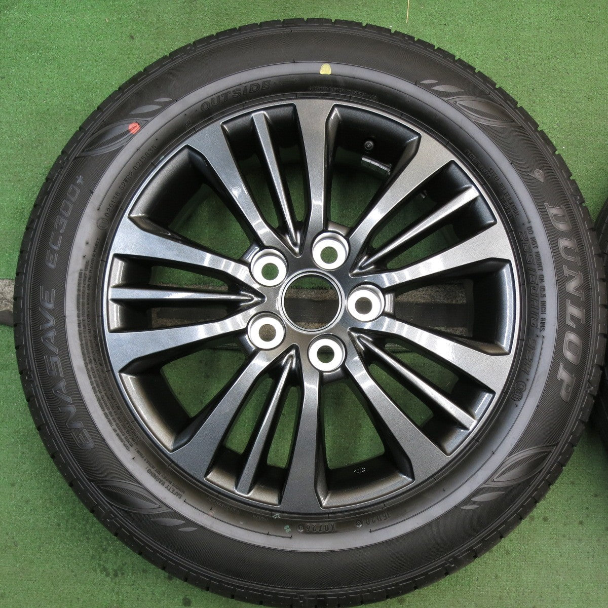 新車外し！26年◎トヨタ 90系 ノア ヴォクシー S-G 純正 ENKEI 205/60R16 ダンロップ エナセーブ EC300+ 16インチ エンケイ PCD114.3/5H◎6083103KKノ