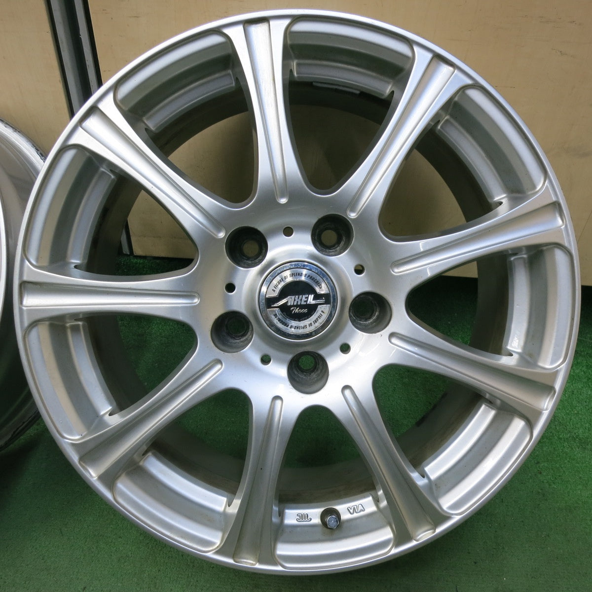 4本価格★AXEL Three weds アクセル ウェッズ 16インチ ホイール 16×6.5J PCD114.3/5H★5062408SYホ