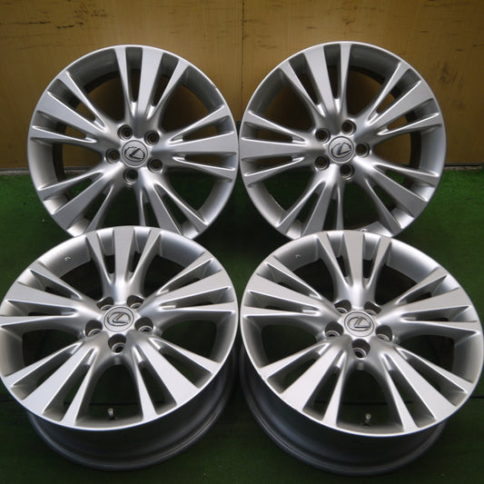 *送料無料* 4本価格★レクサス 10系 RX 純正 ホイール 19インチ 19×7.5J PCD114.3/5H★4062507Hホ