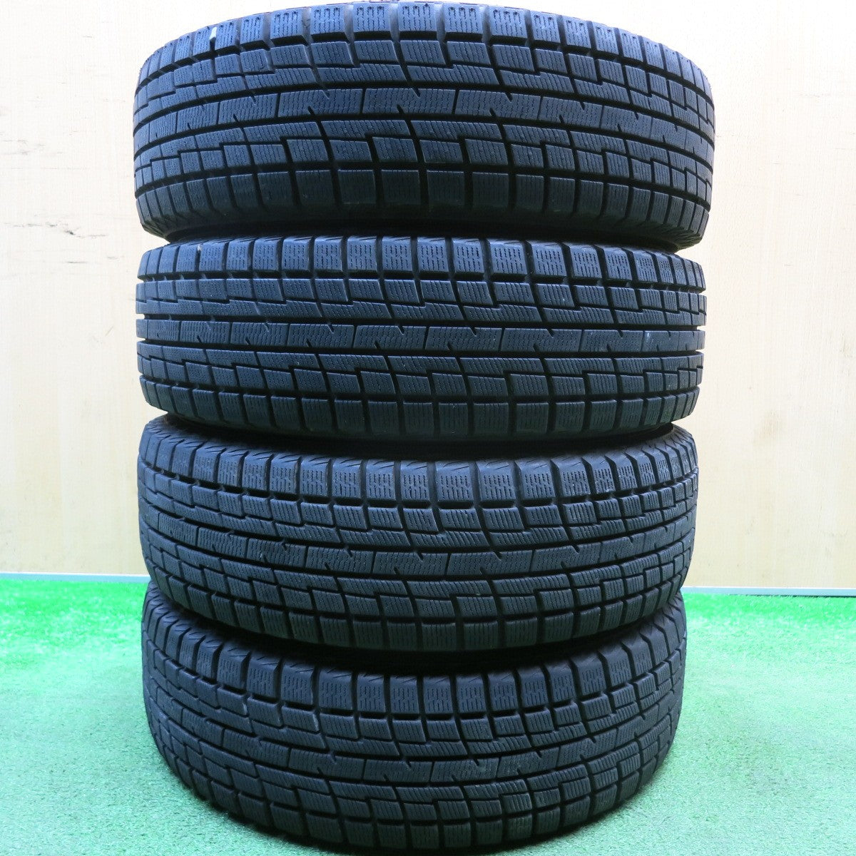 バリ溝！23年！9.5分以上★スタッドレス 155/65R13 プラクティバ アイス BP02 ヨコハマ SPORT GRAHT 13インチ PCD100/4H★5121309HAス