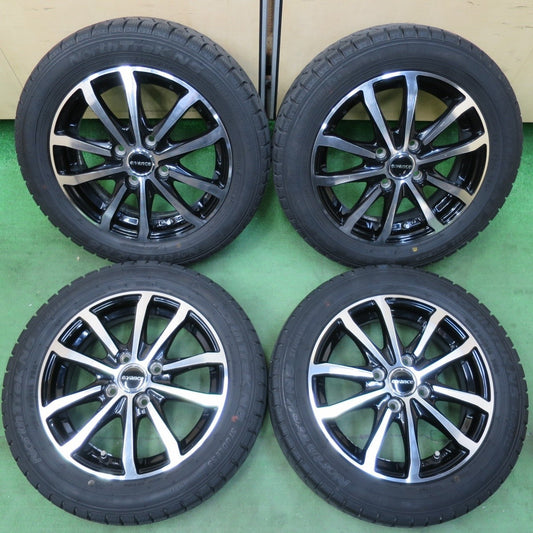 バリ溝！22年！キレイ！8.5分★スタッドレス 155/65R14 オートバックス ノーストレック N5 e:vance HA1 evance エヴァンス 14インチ PCD100/4H★5032610イス