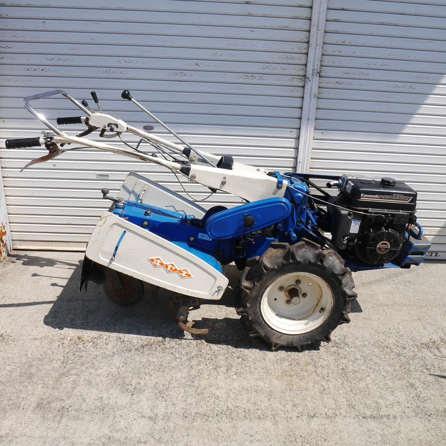 【岐阜発 直接引取限定】☆ISEKI イセキ 歩行型 耕運機 KX70 大作 7馬力 カワサキ FE290 ヰセキ 耕耘機 耕うん機 農機具 農業☆