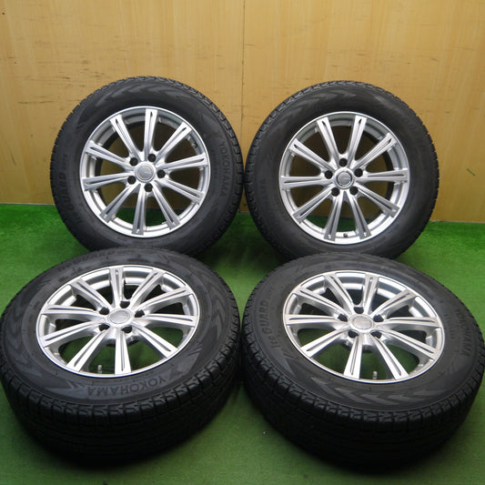 バリ溝！キレイ！8.5分★スタッドレス 225/65R17 ヨコハマ アイスガード G075 MiLLOUS ミルアス 17インチ PCD114.3/5H★5062303Hス