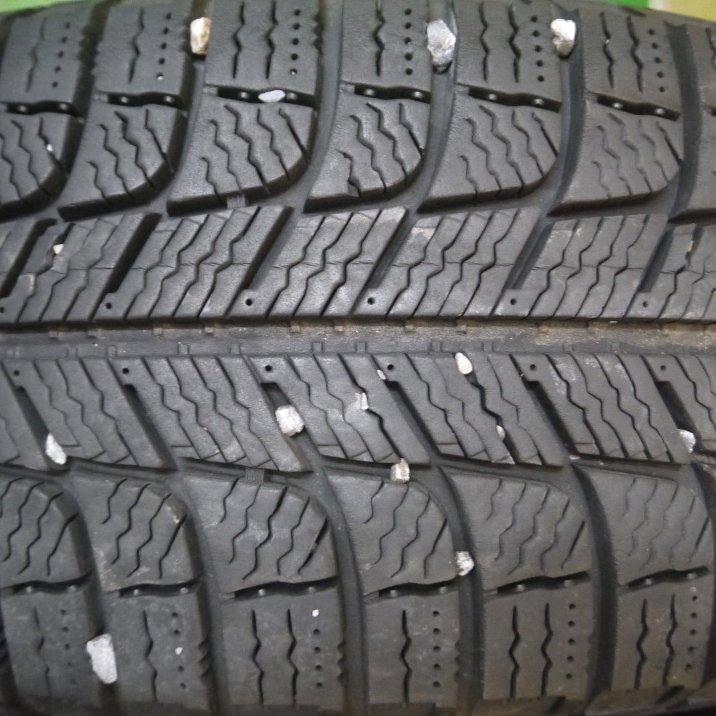[送料無料] バリ溝！キレイ！8.5分★プリウス 等 195/65R15 スタッドレス ミシュラン X-ICE3+ Leitua レイツァー 15インチ PCD100/5H★5021208Hス
