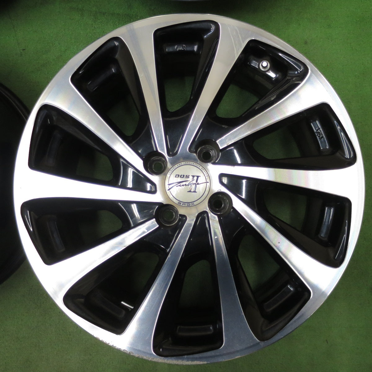 4本価格◎D.O.S. Turbine II BADX 17インチ ホイール DOS タービン バドックス 17×6.5J PCD100/4H◎6092602NGホ