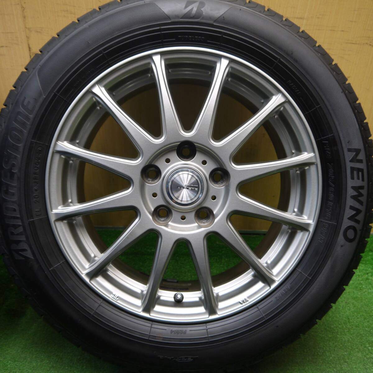 タイヤほぼ未使用 24年 綺麗★205/60R16 ブリヂストン NEWNO ravrion LUMIERE ラブリオン ニューノ PCD114.3/5H★5031901Hノ