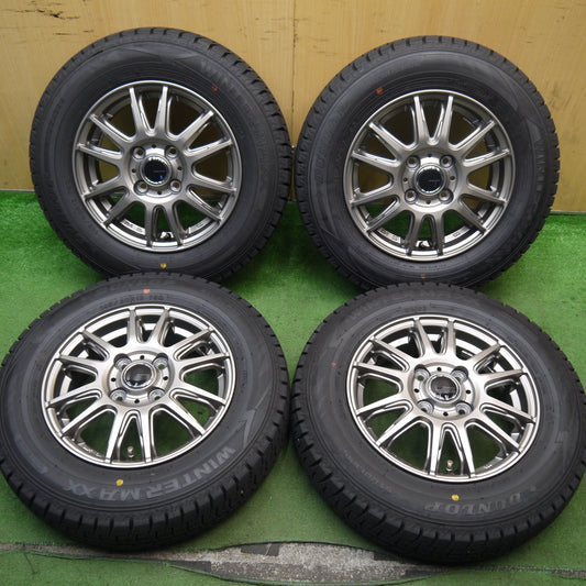 バリ溝！24年！キレイ！ほぼ10分★スタッドレス 145/80R13 ダンロップ ウインターマックス WM02 VEMOTION Vエモーション 13インチ PCD100/4H★5071802Hス