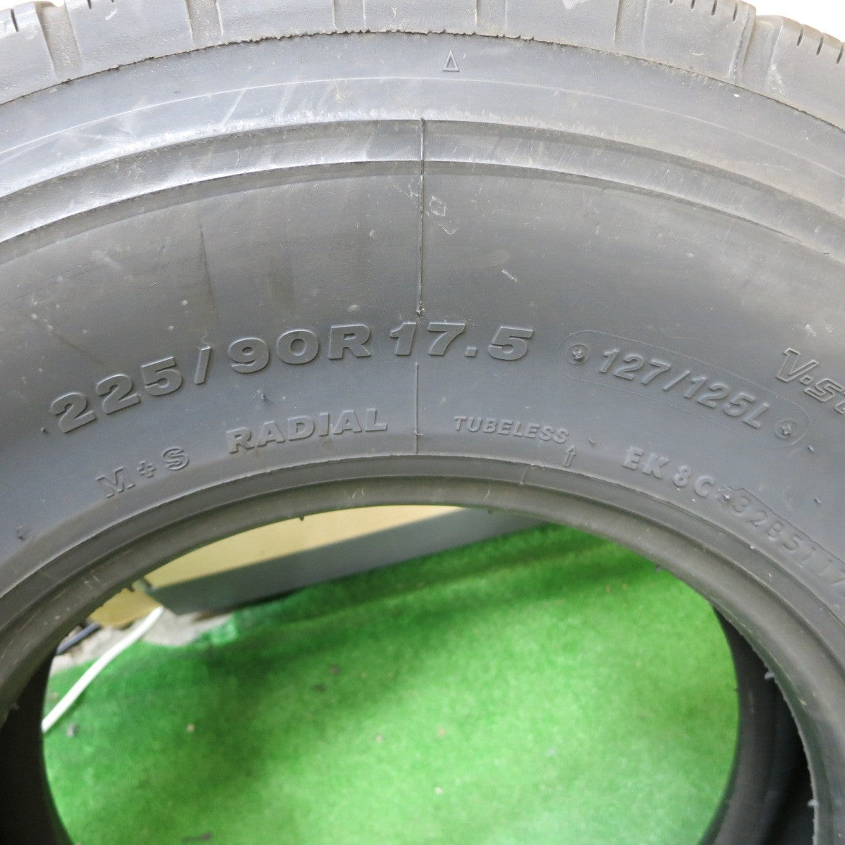 [送料無料] 2本価格★トラック タイヤ 225/90R17.5 127/125L ブリヂストン M800 ミックス オールシーズン 17.5インチ★5031904ナスタ