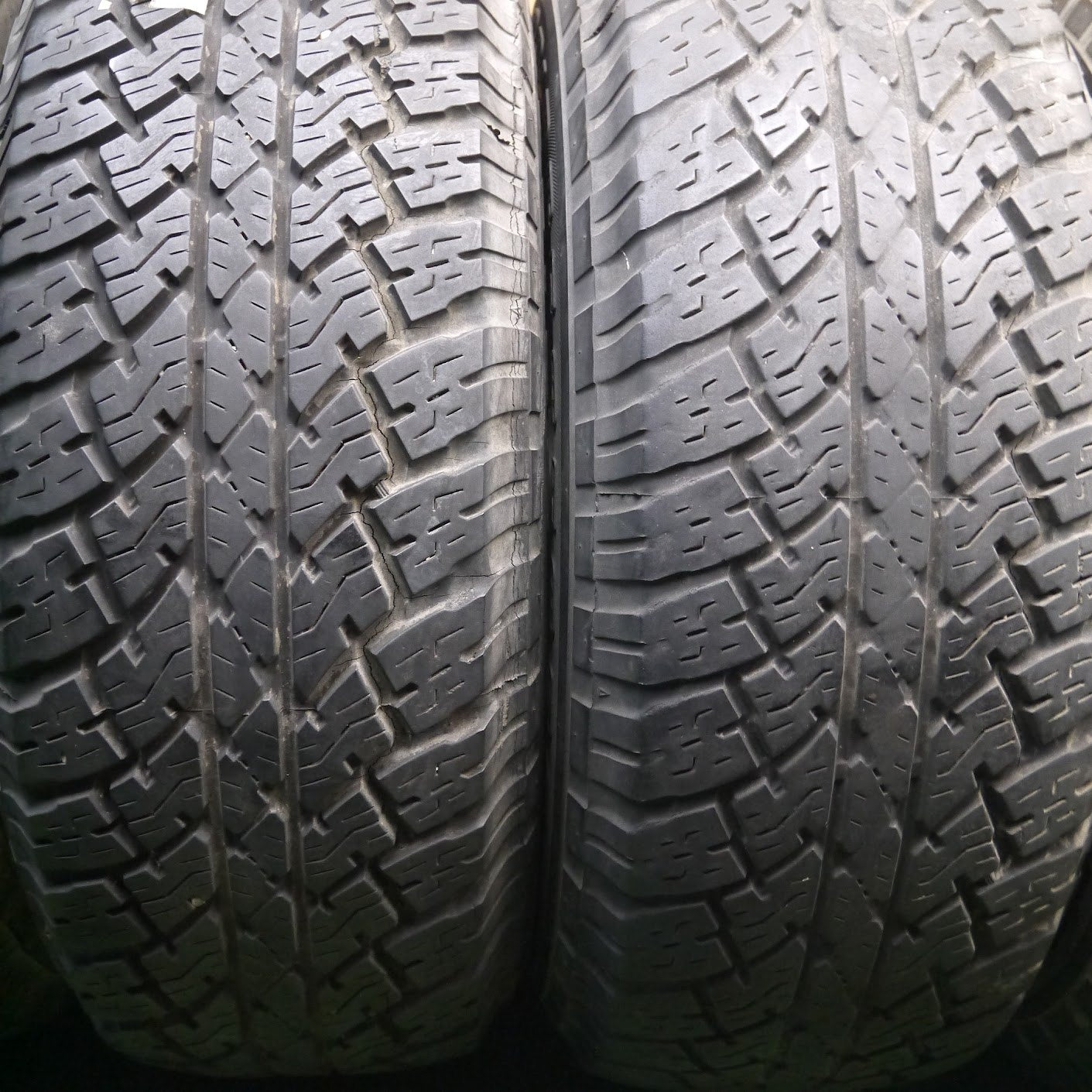 *送料無料* ４本価格★トヨタ 100系 ランクル 純正 275/70R16 ブリヂストン デューラー A/T 693 ランドクルーザー★3051005アノ