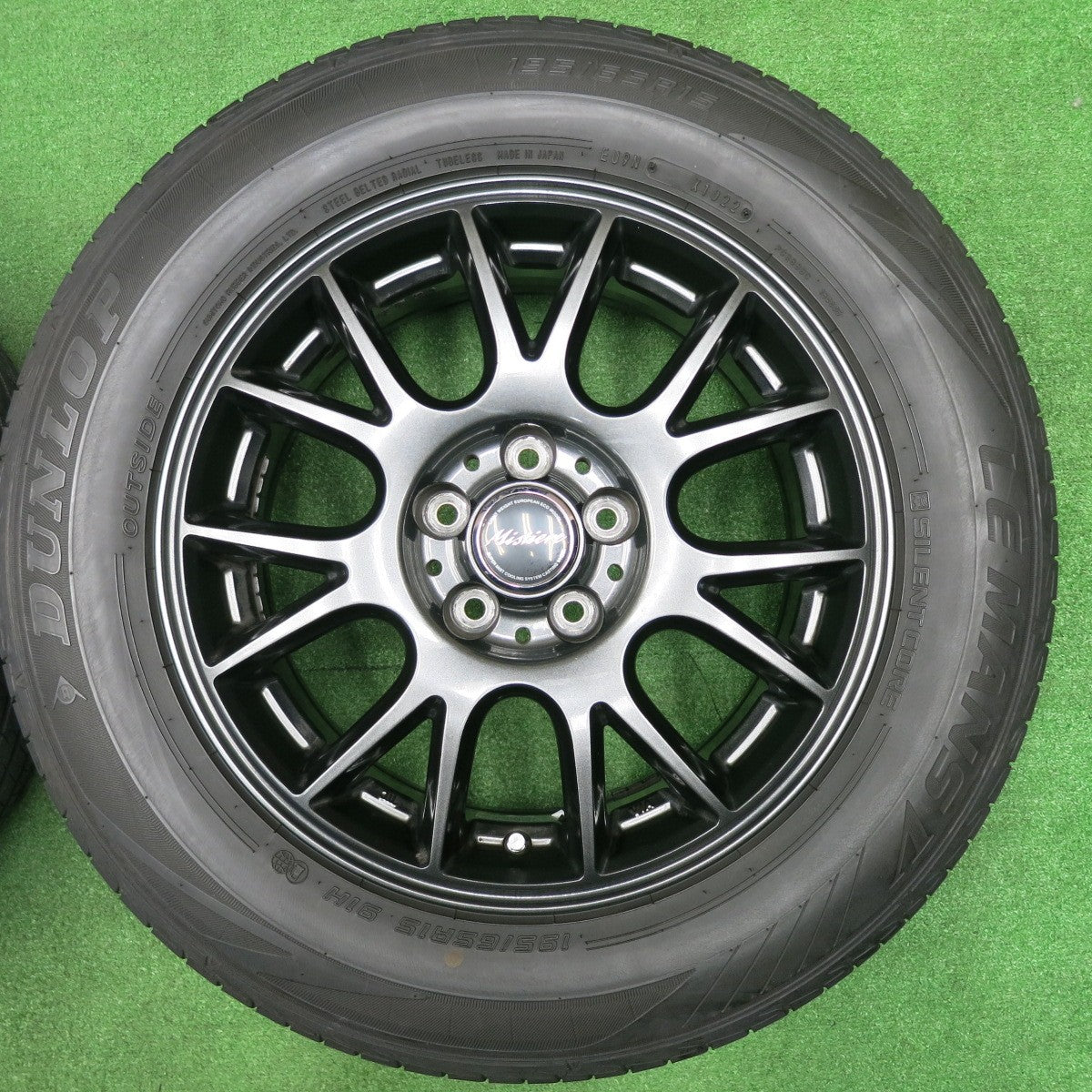 [送料無料] 4本価格！22年★プリウス 等 195/65R15 ダンロップ LE MANS V Mistiere ミスティーレ ルマン5 15インチ PCD100/5H★4121802NJノ