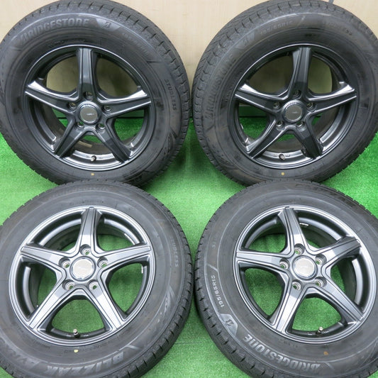 キレイ！22年★スタッドレス 195/65R15 ブリヂストン ブリザック VRX3 TOPRUN トップラン 15インチ PCD114.3/5H★4121103NJス