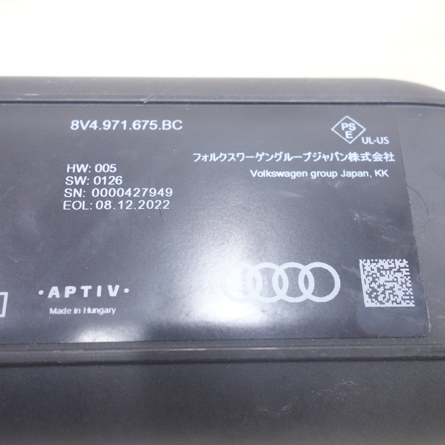 [送料無料] ◆アウディ 純正 電気 自動車 用 充電 装置 ケーブル IC-CPD 3.6kw Type 1 16A Audi universal charger 200V～ ワーゲングループジャパン◆