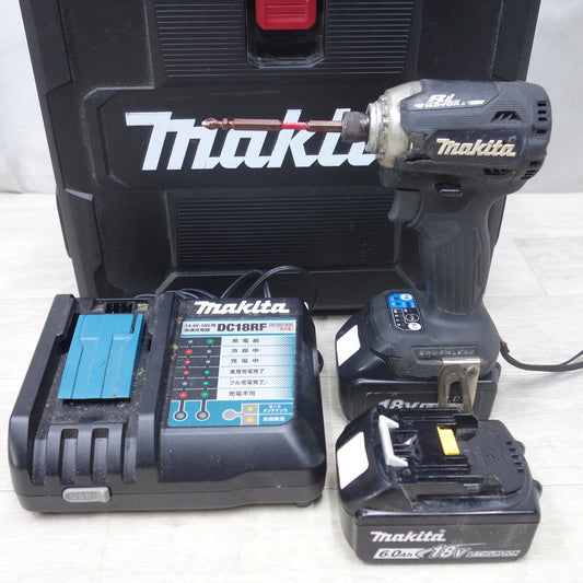 [送料無料] バッテリー2個!付属品付き◆マキタ 充電式 インパクト ドライバ 18V TD171D 充電器 ケース付き 電動 工具◆