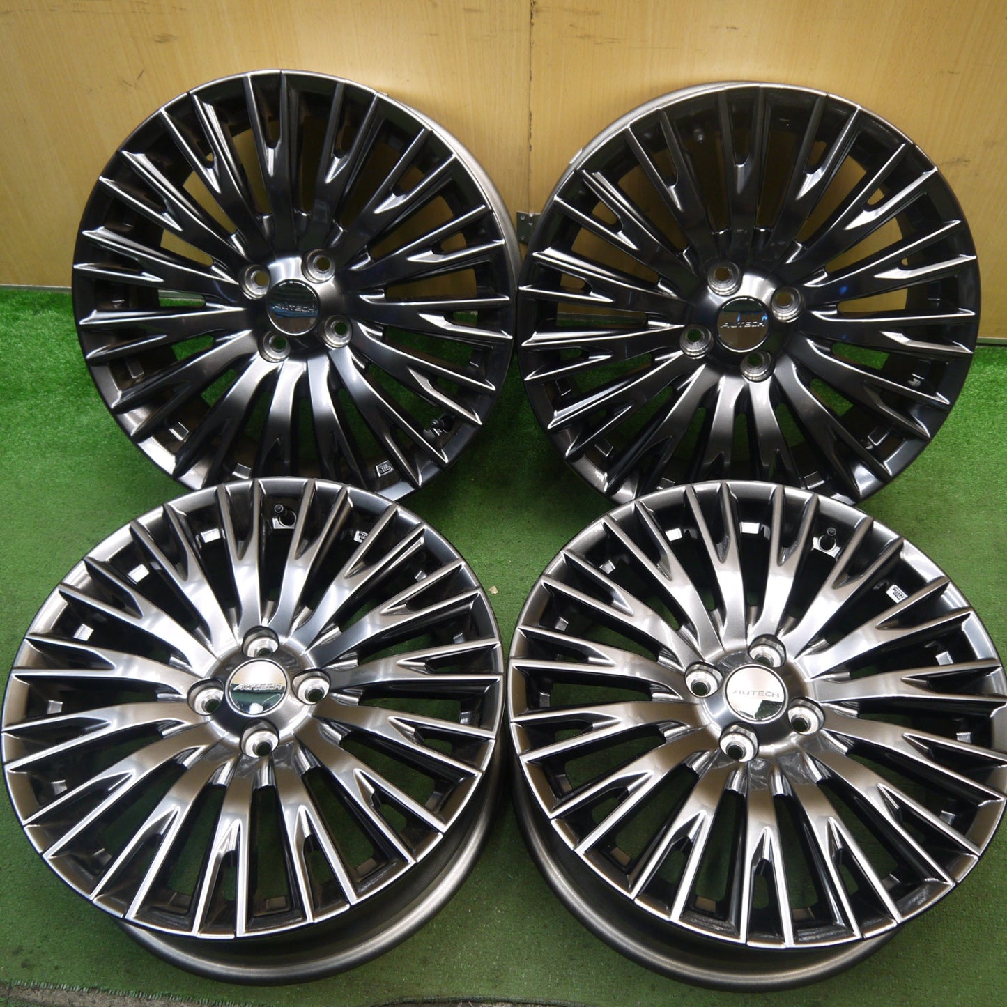 新車外し★日産 ノート オーラ 純正 AUTECH ENKEI ホイール 17インチ オーテック エンケイ 17×6.5J NOTE AURA PCD100/4H★5072502Hホ