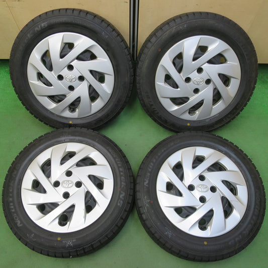 バリ溝！23年！ほぼ10分★トヨタ アクア 純正 スチール 175/65R15 スタッドレス オートバックス ノーストレック N5 15インチ PCD100/4H★5071905イス