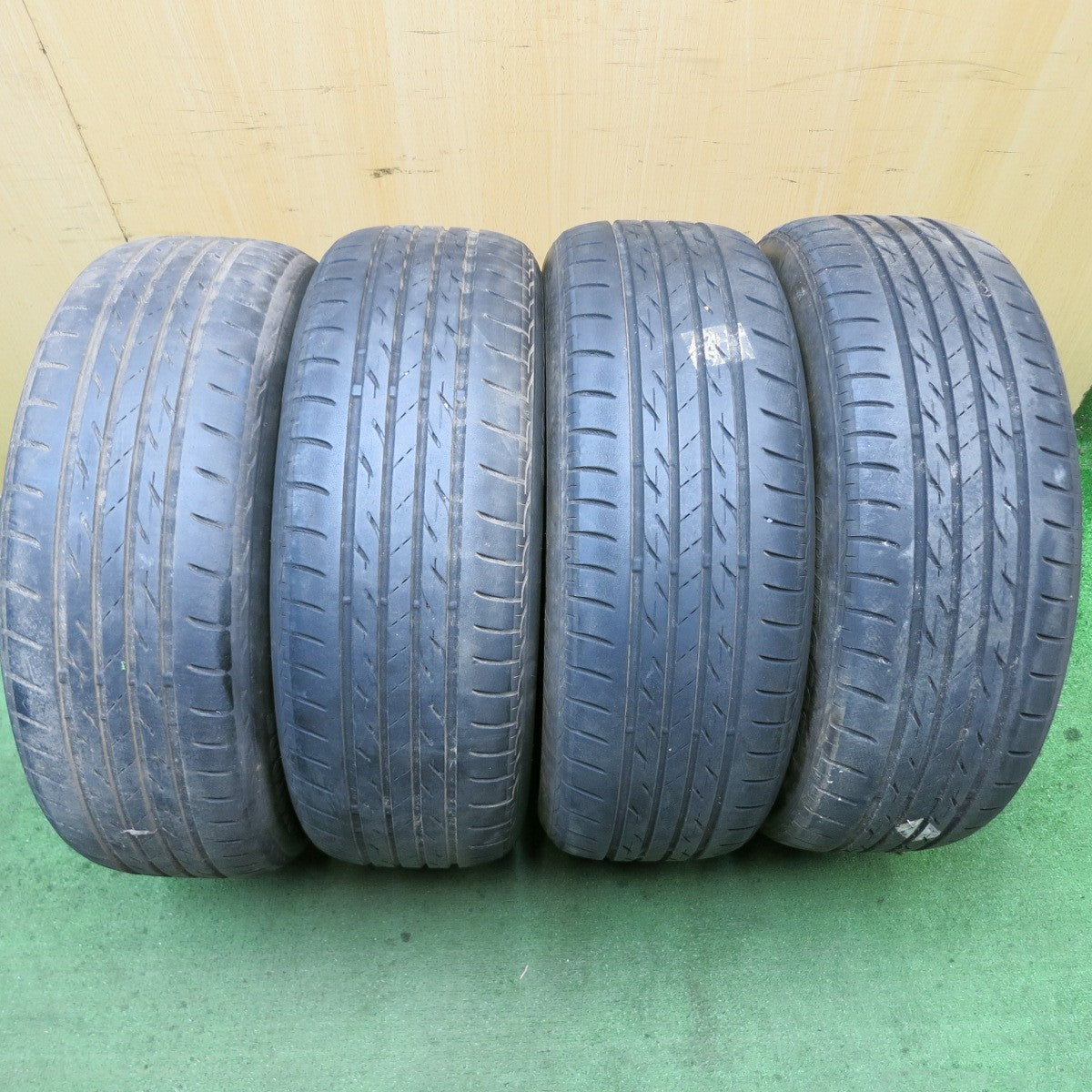 4本価格★日産 C26 セレナ 純正 195/60R16 ブリヂストン ネクストリー エコピア 16インチ PCD114.3/5H★5082406HAノ