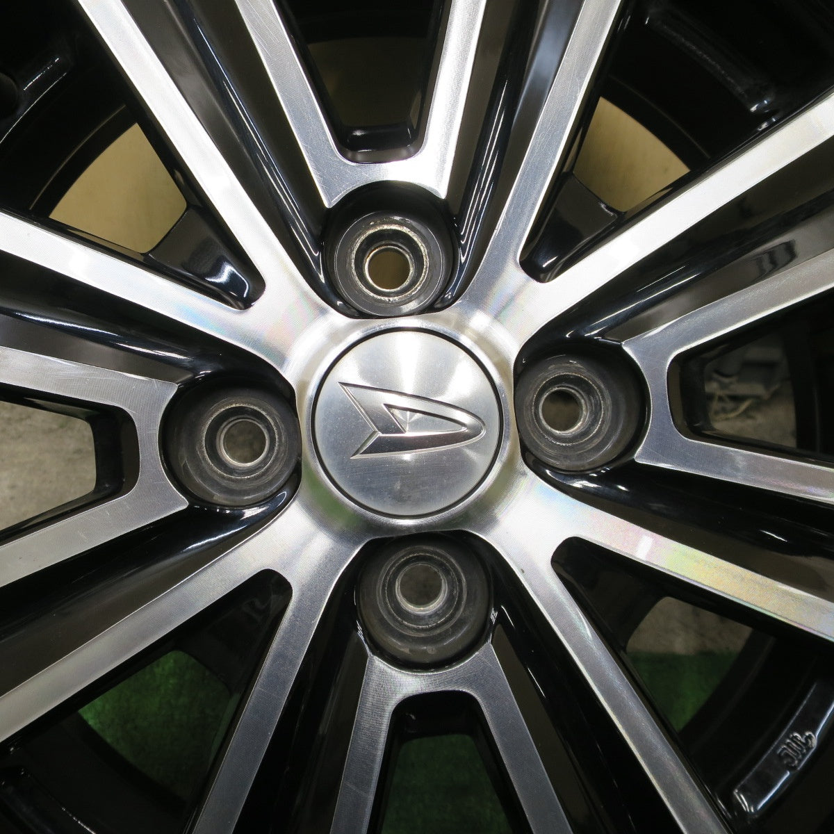 4本価格★ダイハツ タント カスタム 純正 ホイール 15インチ 15×4.5J PCD100/4H★6031604NGホ
